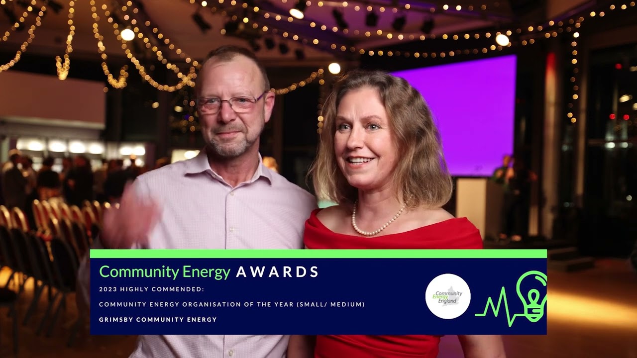 Highly Commended at National Awards - Grimsby Community Energy